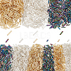 2061Pcs 9 Styles Glass Bugle Beads SEED-PH0002-06-1