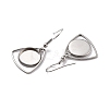 Tarnish Resistant 201 Stainless Steel Earring Hooks LS-STAS-Z036-09P-2