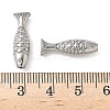 304 Stainless Steel Beads STAS-F320-15D-P-3
