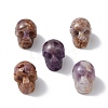 Natural Chevron Amethyst Display Decoration G-C022-01K-1
