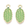 Alloy Enamel Pendants ENAM-Q003-13G-1