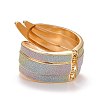 Sparkling Wing Wrap Cuff Bangle LS-BJEW-K223-06KCG-01-4