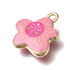 Printed Brass Pendants KK-CBAE379-02G-E-2