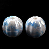 Handmade Pearlized Porcelain Beads X1-PORC-G010-02C-4