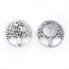 Stainless Steel Stud Earrings EJEW-JE03281-3