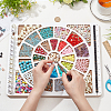 Wooden Bead Design Boards WOOD-WH0042-26D-3