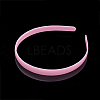 Hair Accessories Plain Plastic Hair Band Findings OHAR-N005-01E-2