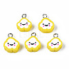 Handmade Polymer Clay Charms CLAY-N006-37B-01H-1