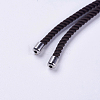 Nylon Twisted Cord Bracelet Making MAK-F018-10P-RS-4