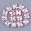 Cellulose Acetate(Resin) Bead Caps X-KK-S161-02B-1