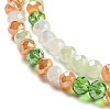Glass Beads Strands EGLA-A034-M4mm-55-4
