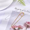 925 Sterling Silver Cuff Earrings Chain Wrap Tassel Earrings No Piercing Cuff Earrings Chain Jewelry Gift for Women Men Couple JE1066A-5
