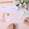 2Pcs Polyester Cord for Women's Wedding Dress Zipper Replacement DIY-GF0010-30D-3