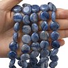 Natural Blue Aventurine Beads Strands G-L648-B24-15mm-02-2