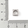 Tarnish Resistant 201 Stainless Steel European Beads STAS-M058-01N-P-3