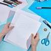 10Pcs 2 Styles PVC Plastic Sheets AJEW-OC0005-73A-3