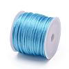Nylon Satin Rattail Cords NWIR-L006-1mm-11-2