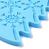 Christmas Themed Big Pendant Silicone Molds DIY-L067-C02-4