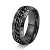 Rotatable Titanium Steel Finger Ring PW-WG0C89D-18-1