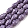 Opaque Solid Color Beads Strands X-EGLA-N013-P10mm-D09-1