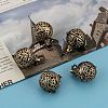 Brass Hollow Round Cage Pendants LS-KK-L079-02-NR-6