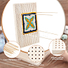 Wooden Crochet Blocking Board DIY-WH0387-22B-4