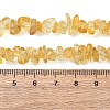 Chip Natural Citrine Beads Strands G-N0134-21-2