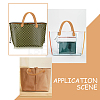 PU Imitation Leather Bag Handles FIND-WH0033-61A-4