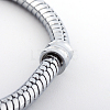 Brass European Style Bracelets for Jewelry Making KK-R031-05-4