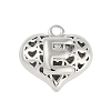 Hollow Brass Pendants for Valentine's Day KK-M289-03E-P-1