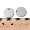 Non-Tarnish 304 Stainless Steel Charms STAS-Q308-09G-P-3