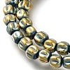 Electroplated Synthetic Non-magnetic Hematite Beads Strands G-C154-A01-01I-3