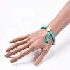 Handmade Polymer Clay Heishi Beads Stretch Bracelets BJEW-JB05079-01-4