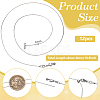 1MM 304 Stainless Boston Link Chain Adjustable Slider Necklaces NJEW-WH0016-98-2