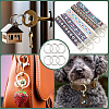 40Pcs 304 Stainless Steel Split Key Rings STAS-CY0001-01B-P-5