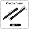 200Pcs Plastic Tattoo Mixer Sticks FIND-CP0003-38-2