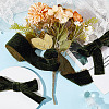 5 Yards Polyester Frayed Ribbon OCOR-WH0082-226A-02-4