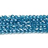 Transparent Electroplate Glass Beads Strands LS-EGLA-A039-T2mm-A01-1