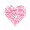 Heart Glitter Hotfix Rhinestone DIY-WH0268-17A-2