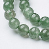 Natural Green Aventurine Beads Strands X-GSR6mmC024-2