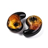 Luminous Handmade Silver Foil Lampwork Beads LAMP-F022-05E-4