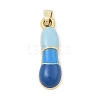 Alloy Enamel Pendants ENAM-S023-01G-I-2