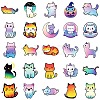 50Pcs Cartoon Cat Paper Sticker STIC-C012-02-5