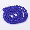 Baking Paint Transparent Glass Bead Strands X-GLAA-S031-6mm-09-2