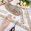 Polyester Embroidery Ribbon OCOR-WH0101-160A-4