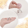 Alloy Crystal Ball Holders ODIS-WH0007-59B-P-3