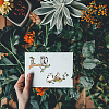 Rubber Clear Stamps DIY-WH0251-044-4
