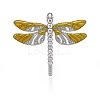 Alloy Enamel Dragonfly Big Pendants LS-ENAM-L034-08P-1