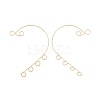 316 Stainless Steel Ear Cuff Findings Ion Plating(IP) STAS-H148-04G-2