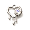 304 Stainless Steel Pendants STAS-Q346-10P-09-1